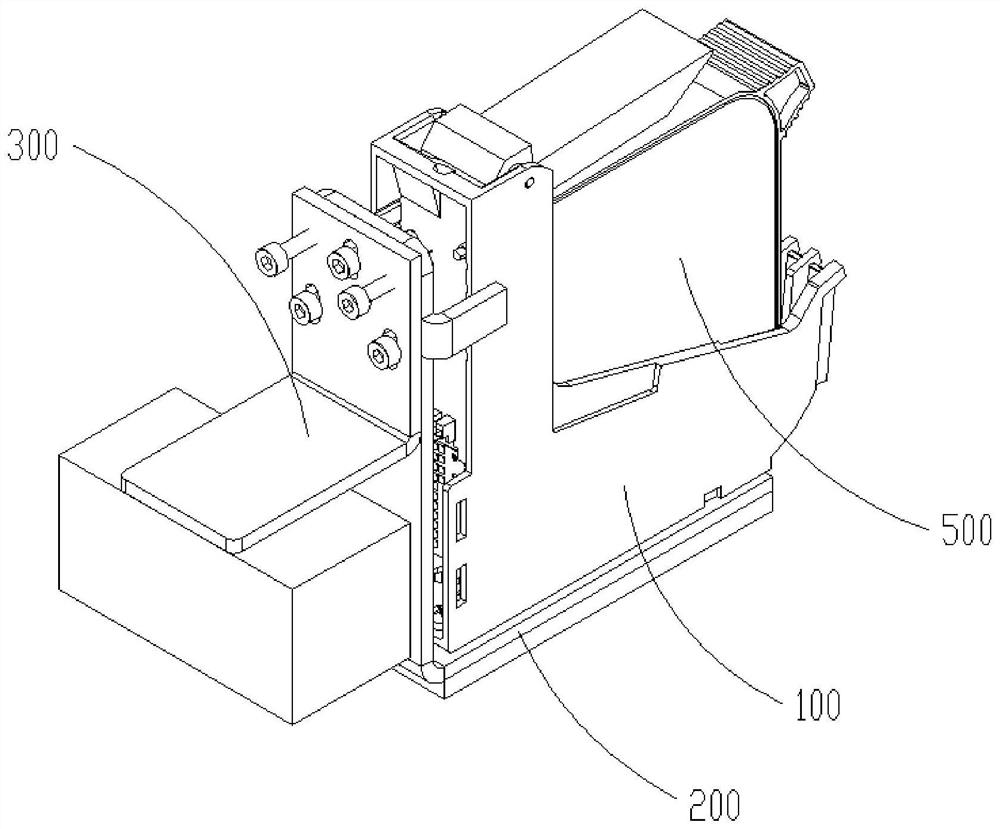 Printing head mounting device and 3D printing equipment