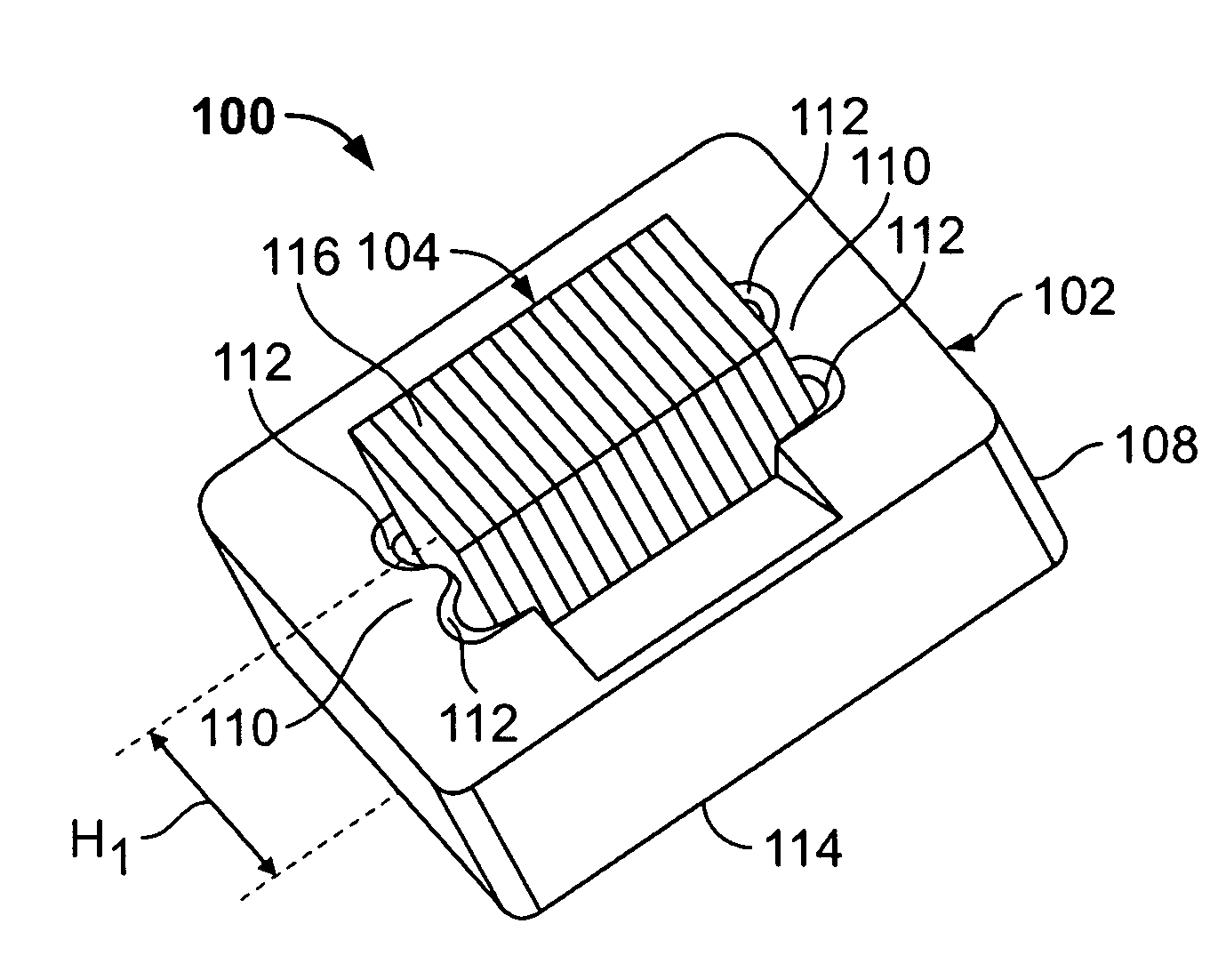 Bonded elastomeric connector