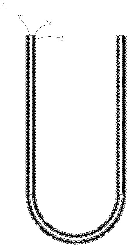 Volatile gas trap and volatile gas purge and trap device