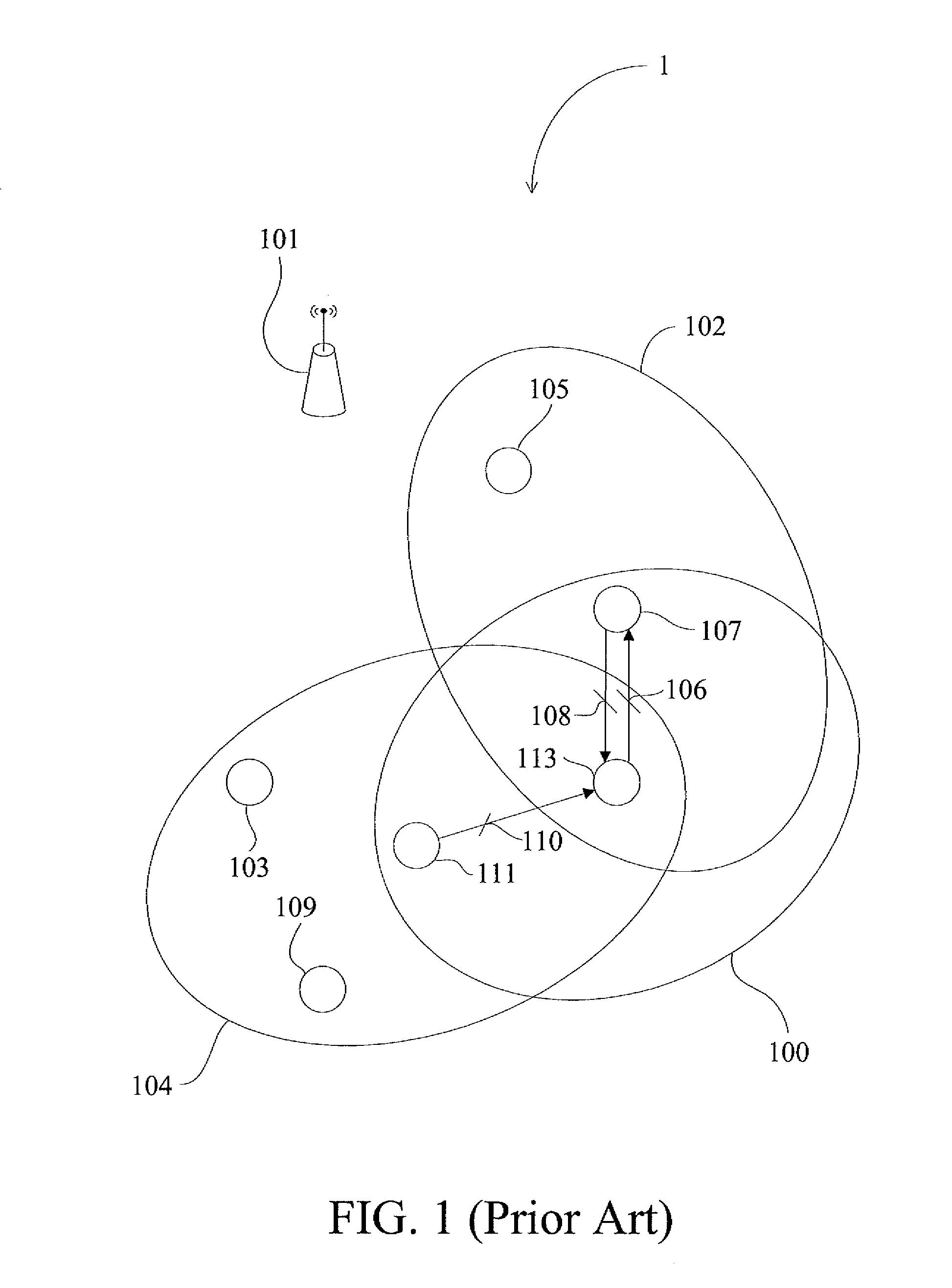 Connection node, method, and computer readable medium thereof for recalculating a transmission opportunity when an apparatus requests to enter a wireless network