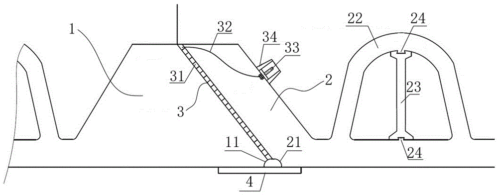 Large-caliber tapered socket electric hot-melt plastic pipe