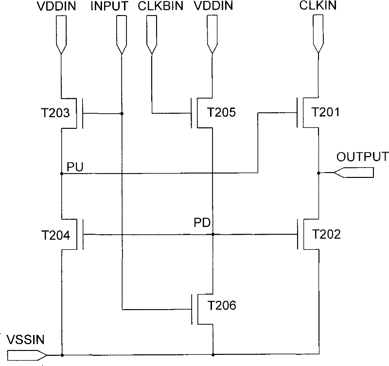 Shift register and grid driving device for liquid crystal display