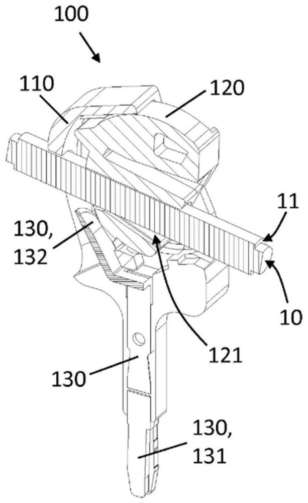 Cable bridge modules for flexible coupling of connection terminals