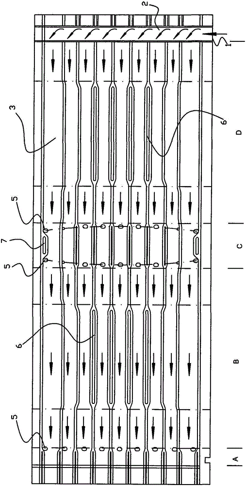 Air packing device having multilevel buffers