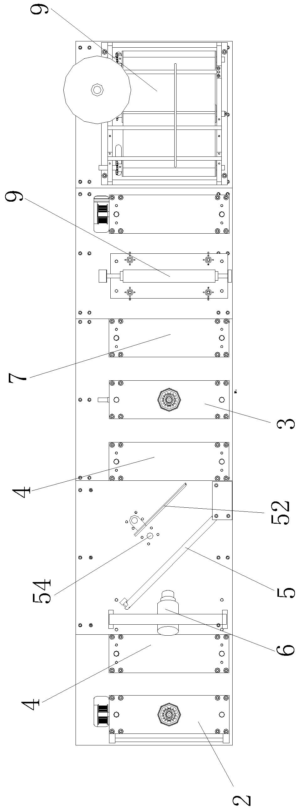 Visual detection system in mask folding process and detection method thereof