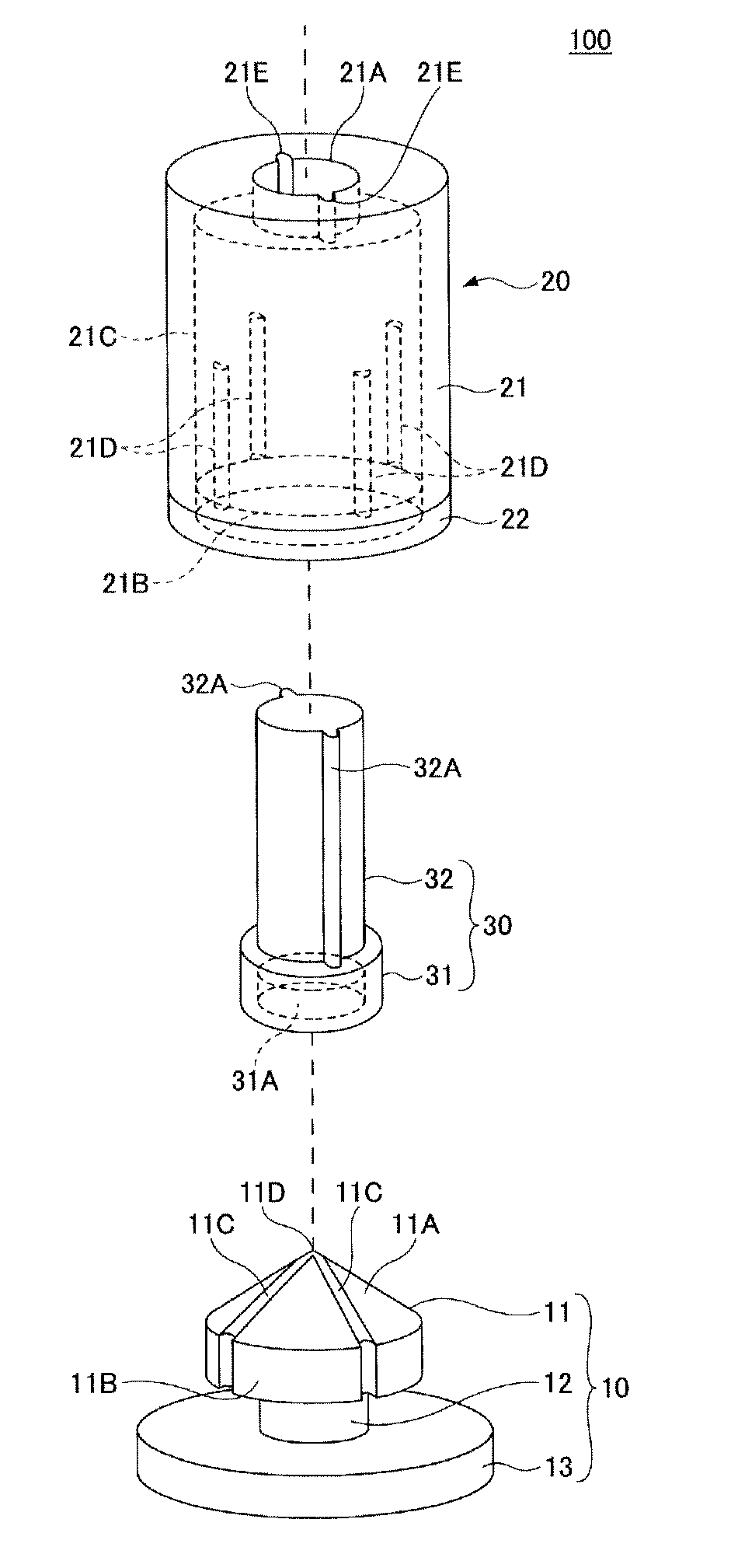 Lead pin rectifying apparatus and lead pin rectifying method