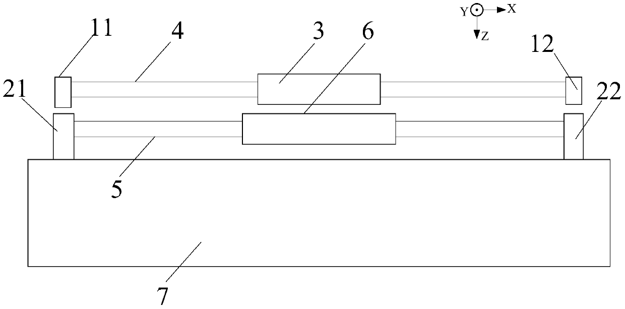 A kind of lithography machine motion platform system and lithography machine