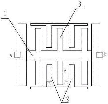 On-wafer capacitor standard component for calibration and preparation method thereof