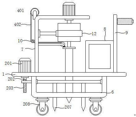 Device for detecting sewage permeation condition of refuse landfill