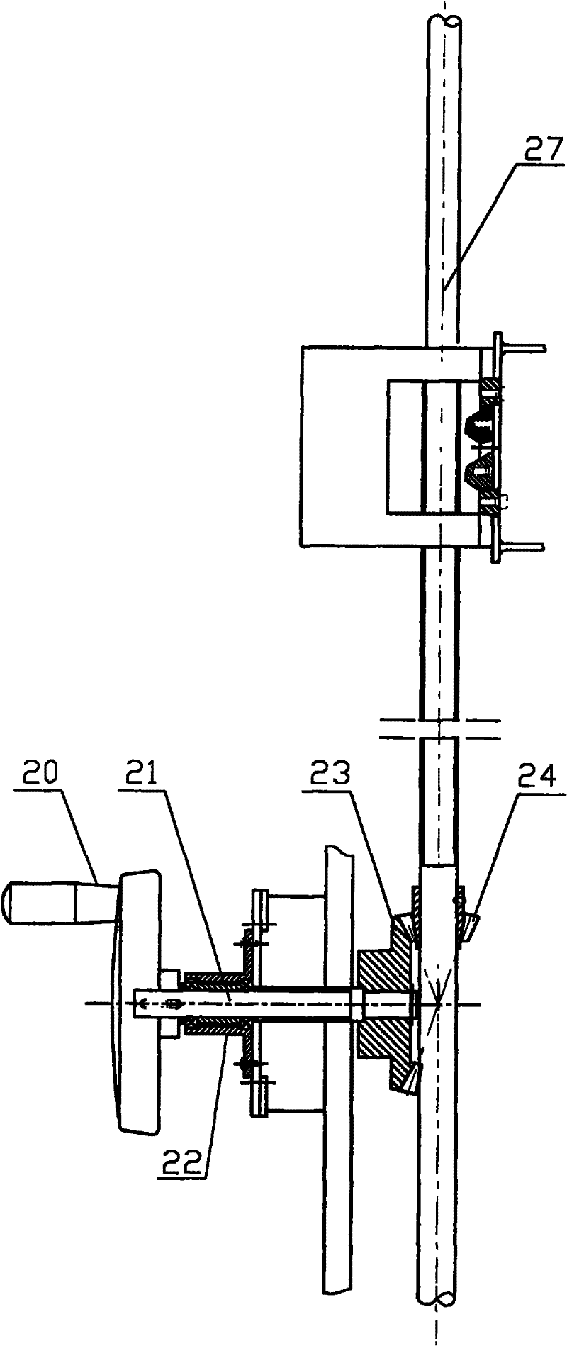 Large light bar conveying device