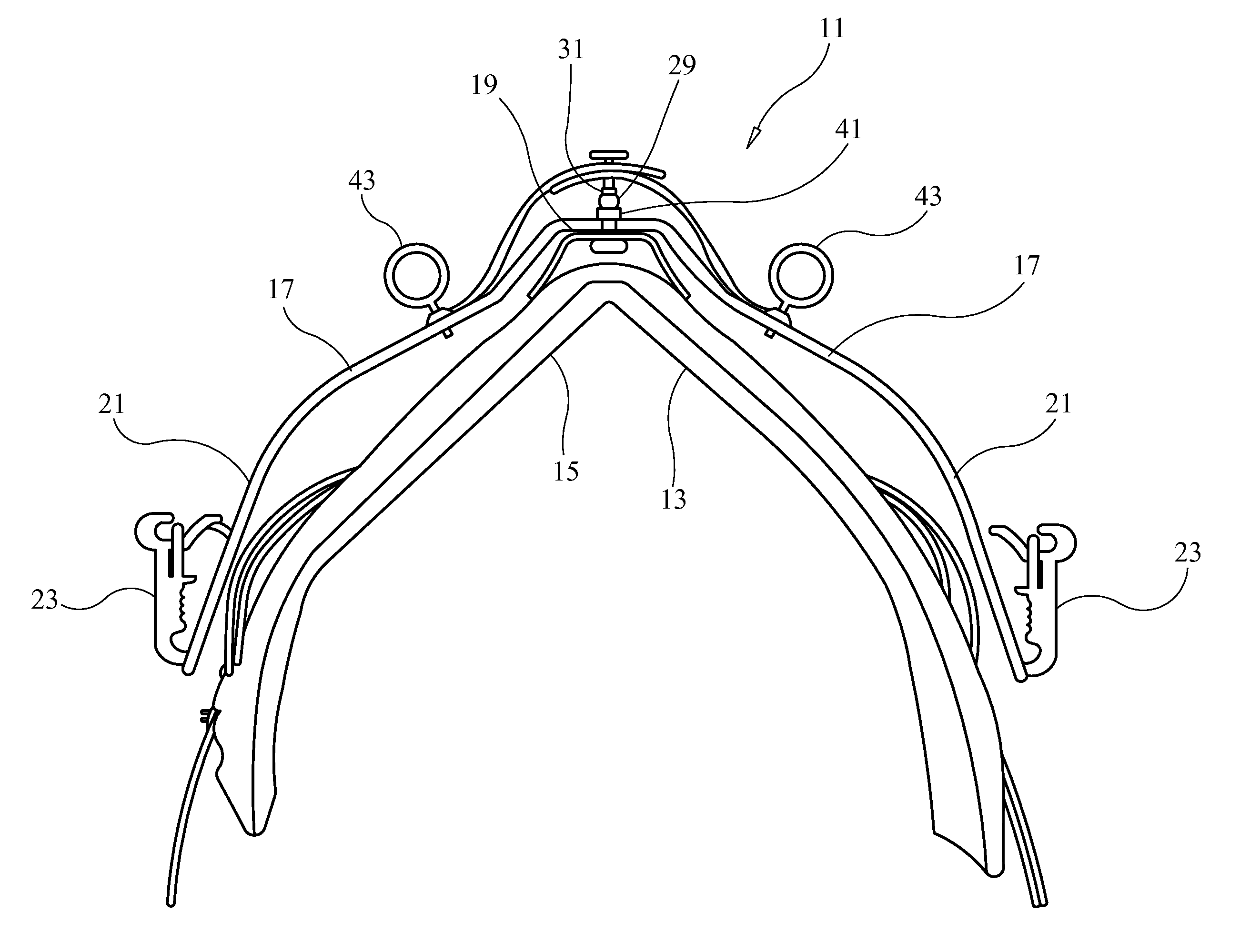 Center Pivot Swingarm for Racehorse Harness