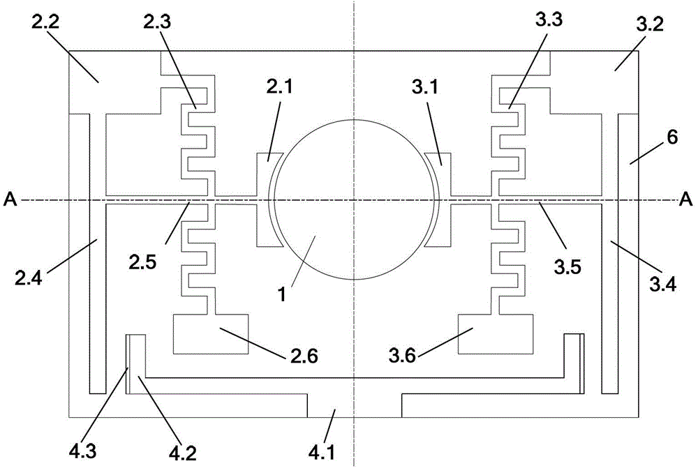 Micro-mechanical harmonic oscillator with adjustable gap between electrode and vibrating disk