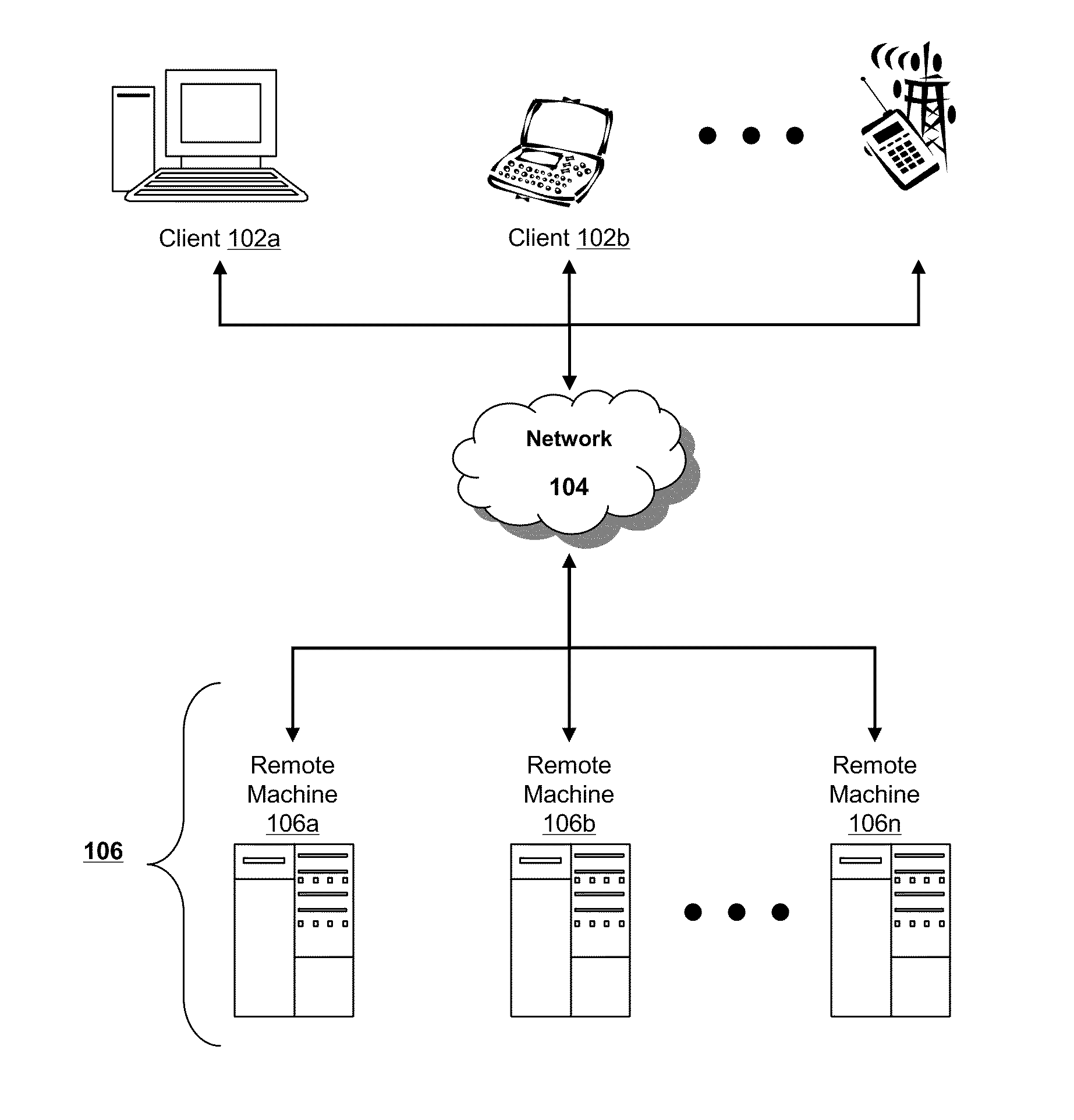 Interpreting a Gesture-Based Instruction to Selectively Display A Frame of an Application User Interface on a Mobile Computing Device