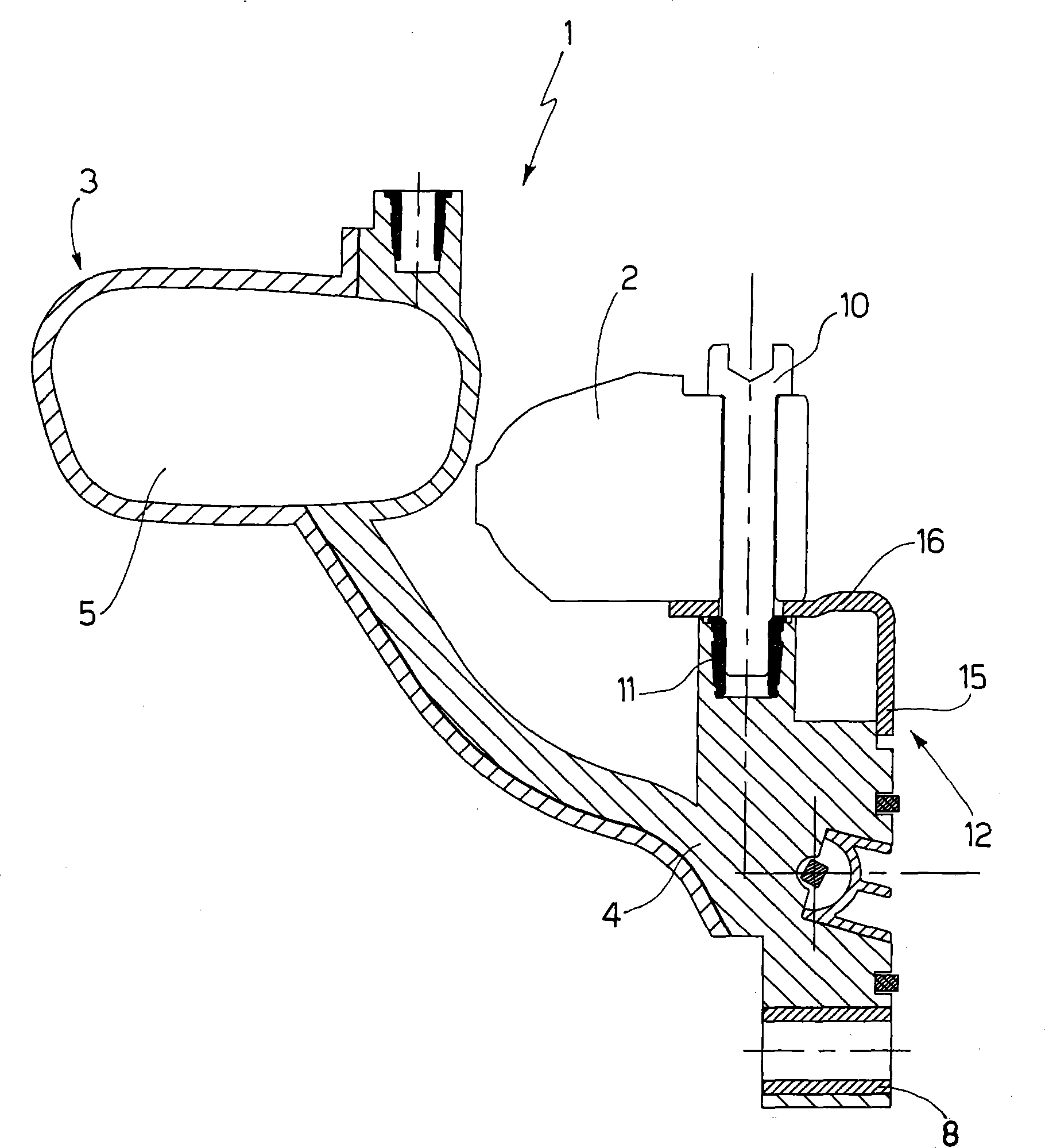 Intake manifold for an internal combustion engine provided with metallic reinforcement brackets for fastening the fuel common rail