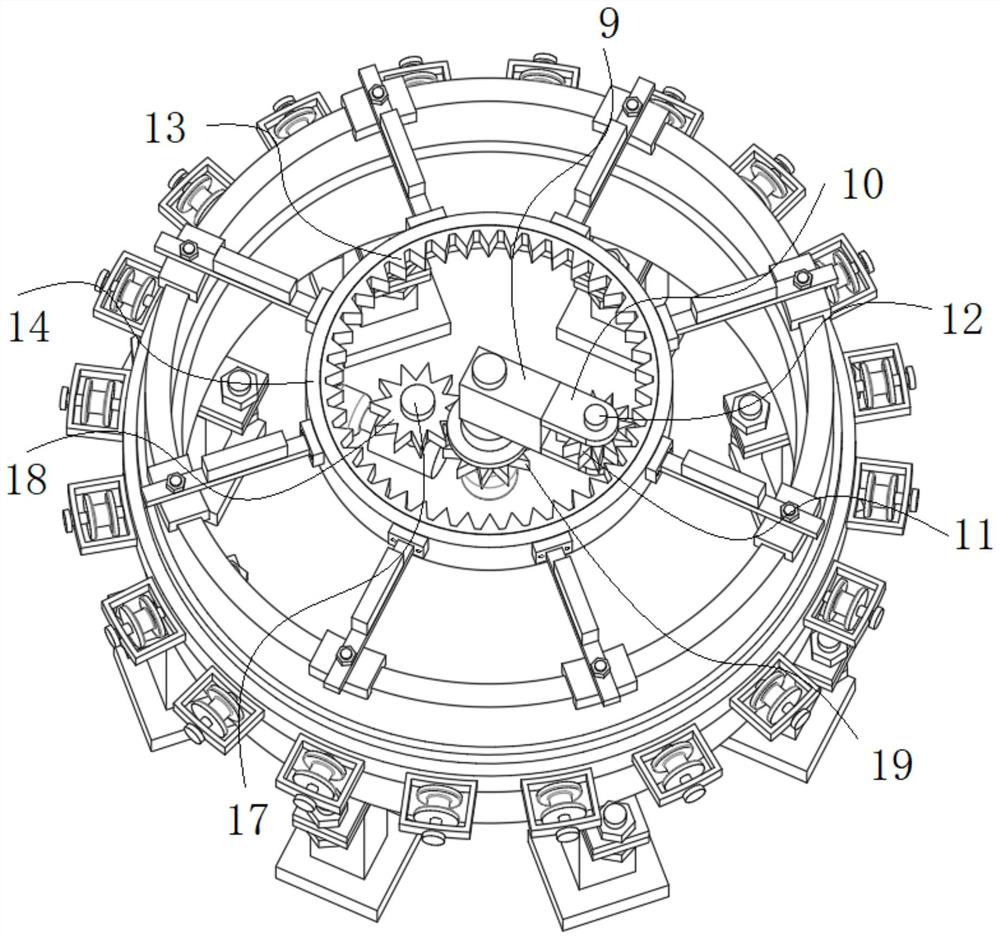 Annular soil contact test device