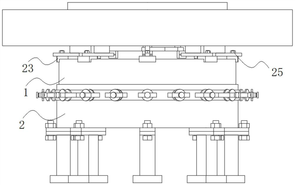 Annular soil contact test device