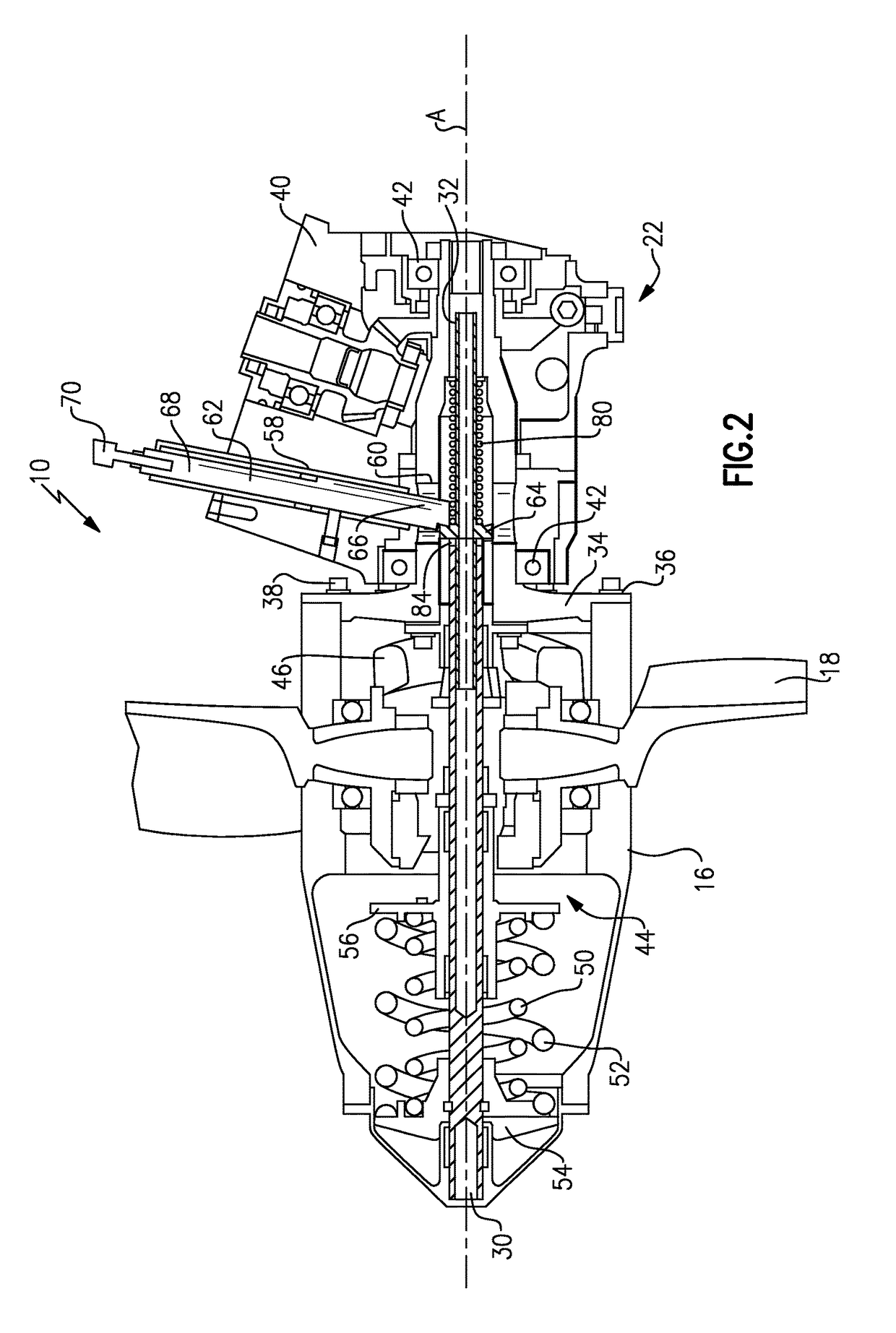 Turbine lock plunger for ram air turbine assembly