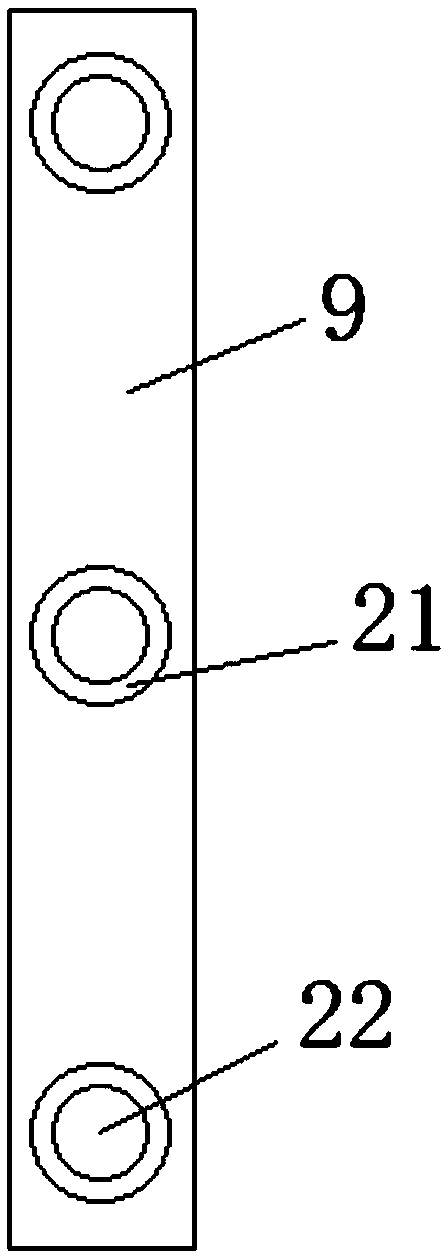 Adjustable suspension type surface cleaning device for household appliance castings