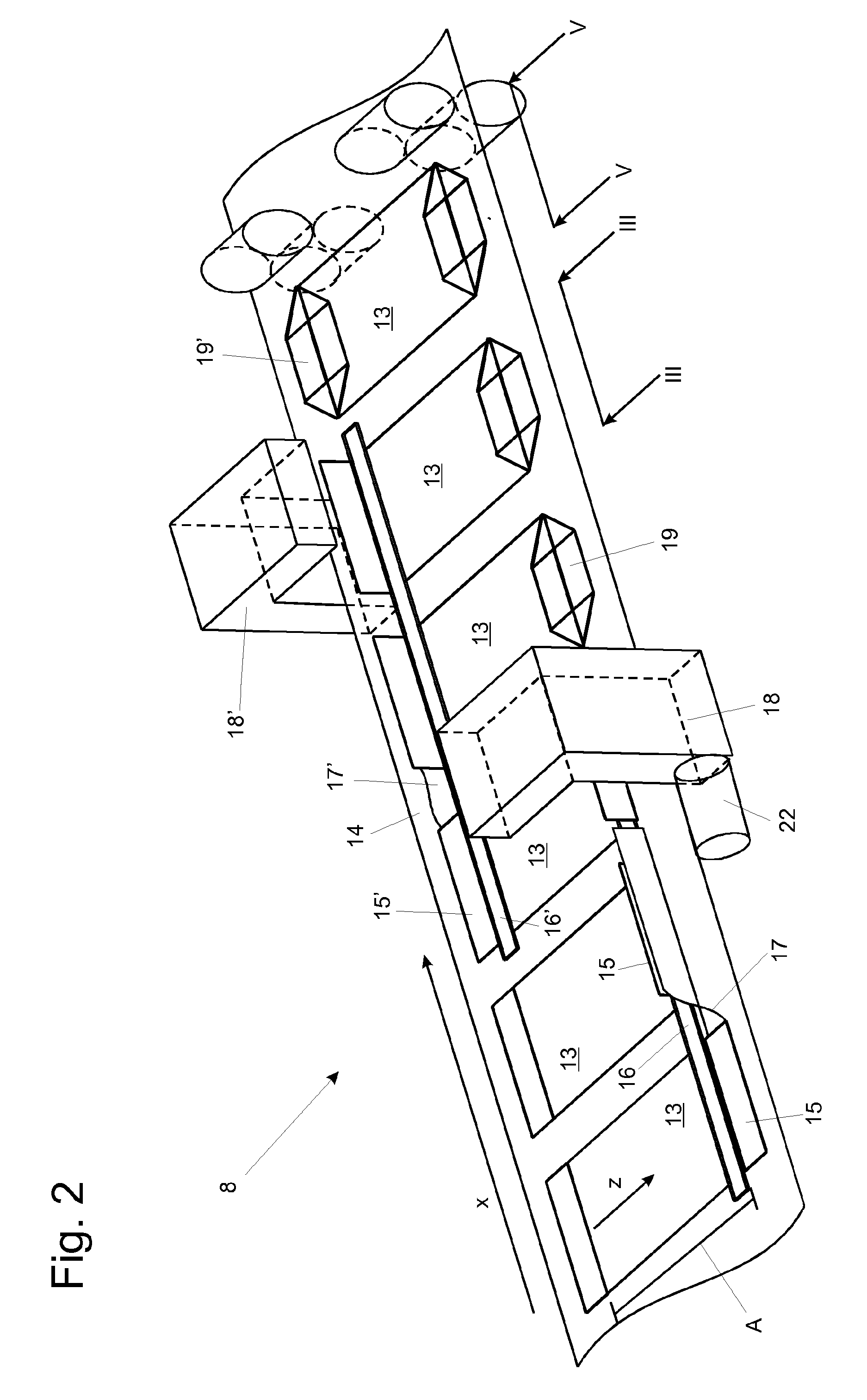 Device and method for producing bags