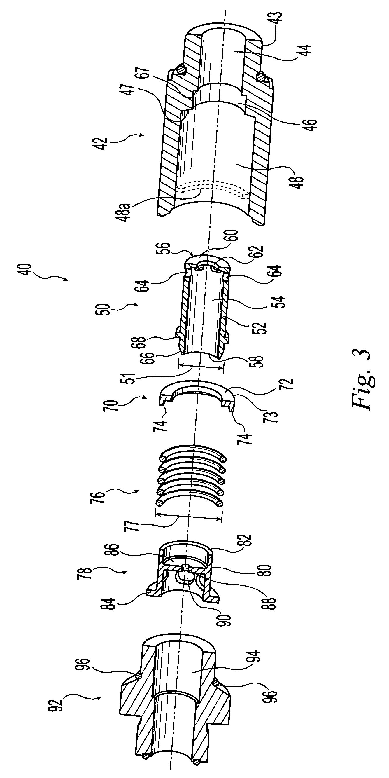 Flow regulating valve