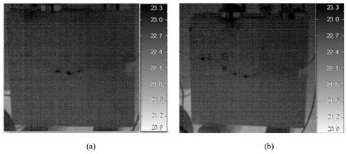 Ultrasonic thermal excitation stroke adaptive loading device and method for concrete mesoscopic defects