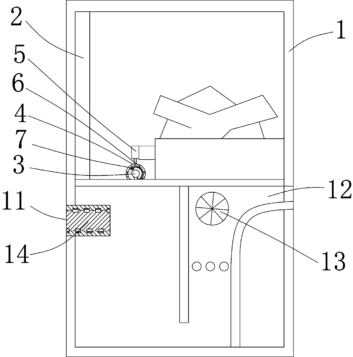 Dust-proof electric fireplace