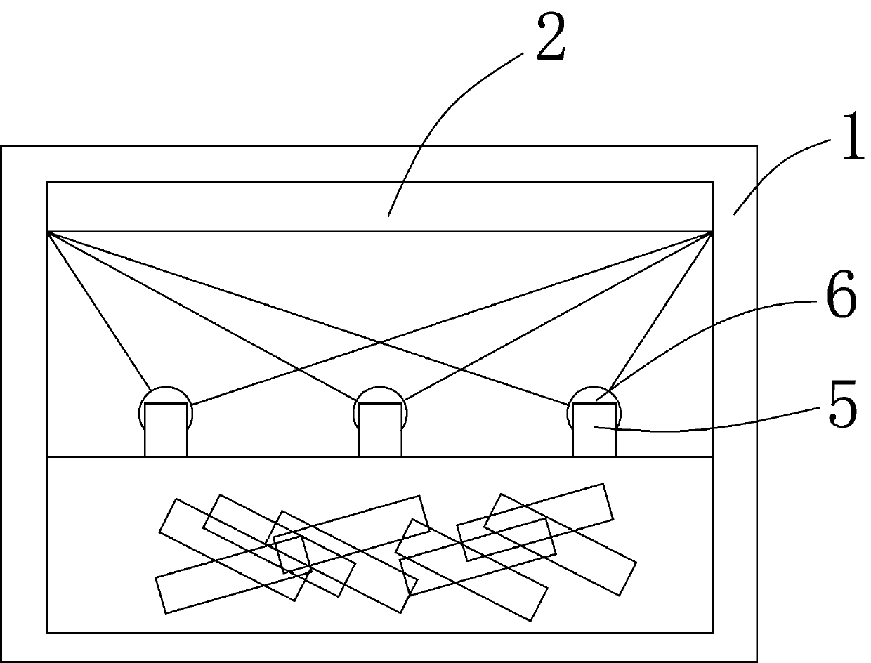 Dust-proof electric fireplace