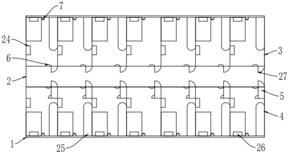 Independent negative pressure isolation type ward