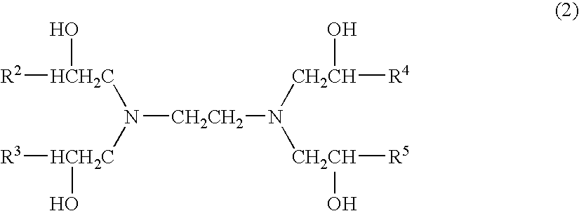 Solid soap composition comprising polysilxoxane and diamine