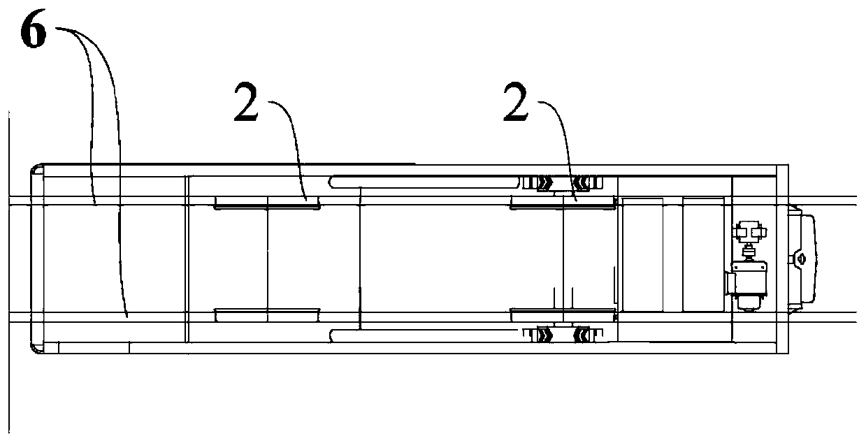 Anti-derailment detection device of electric locomotive and electric locomotive