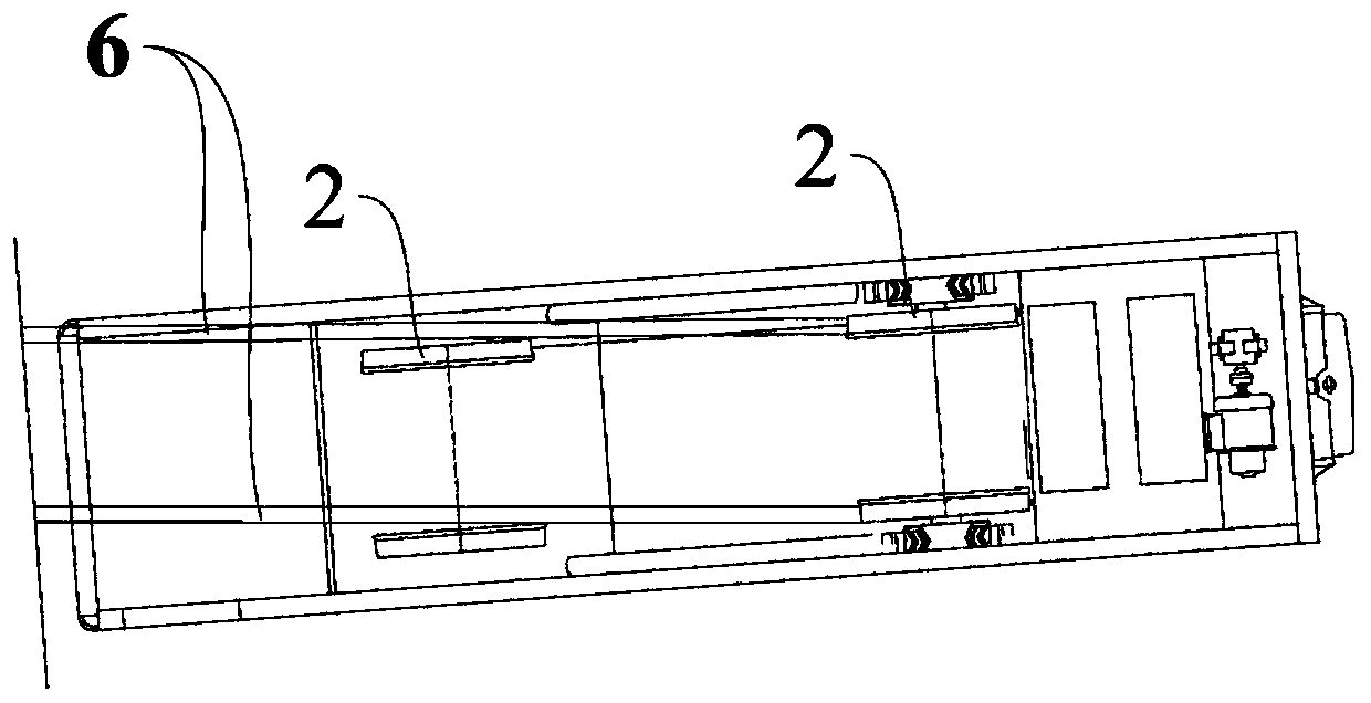 Anti-derailment detection device of electric locomotive and electric locomotive