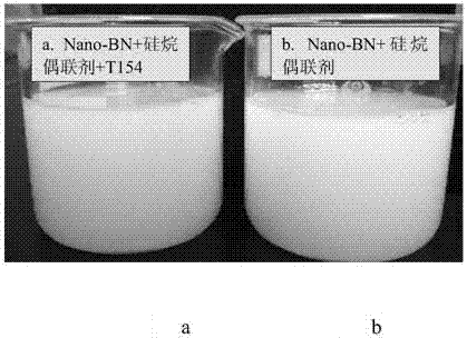 Method to realize stable dispersion of nano BN powder in lubricating oil