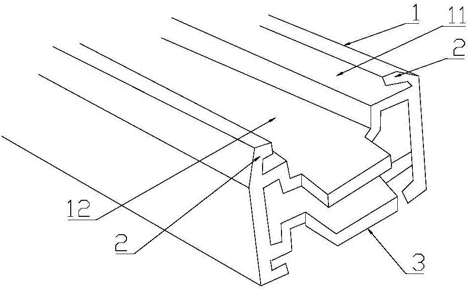 Process for machining shielding window through buckle cover sectional materials