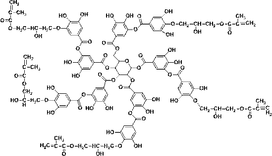 Preparation method of tannic acid-based star-shaped polycarboxylate superplasticizer