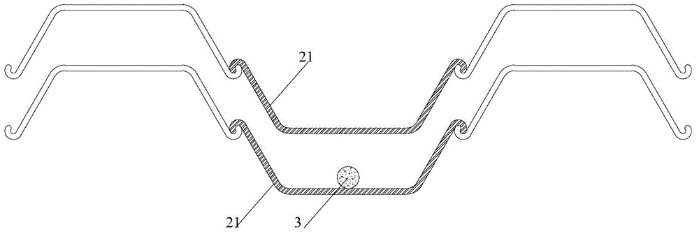 A box-type composite steel sheet pile, a vertical isolation engineering barrier and a water-stop curtain