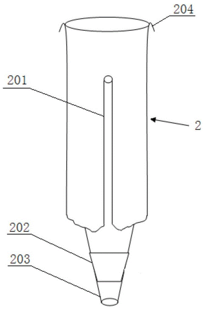 A device for extracting volatile substances in water and sediment