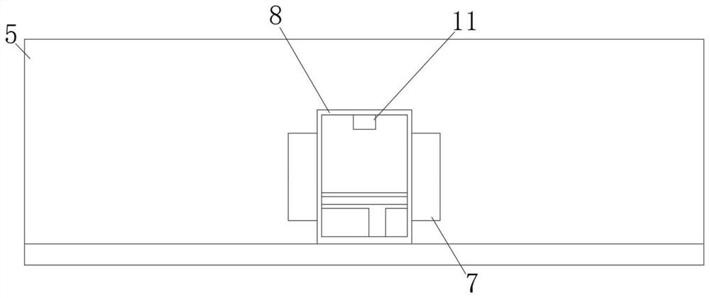 Transverse channel and parallel guide railway tunnel experiment device