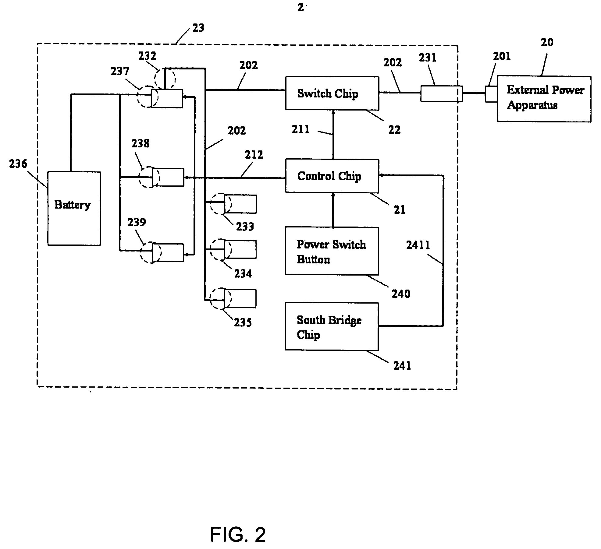 Power management system for use in laptop computer and management method thereof