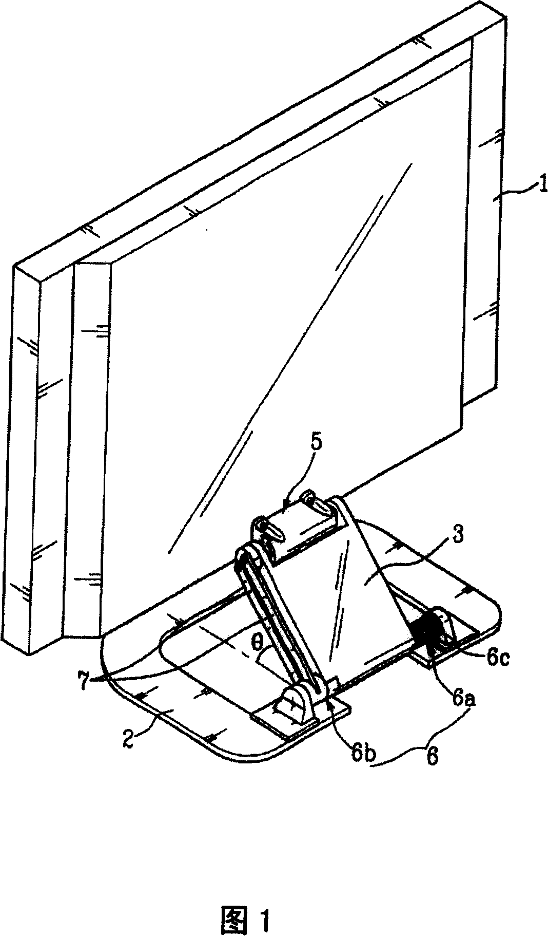 Display hinge device