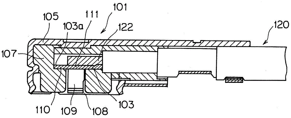 Plug connector and coaxial connector composed of the plug connector