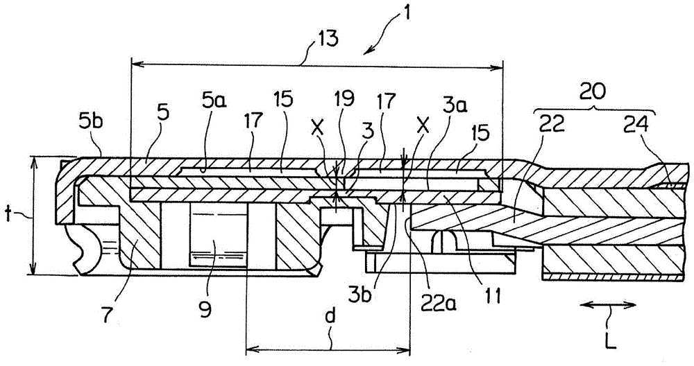 Plug connector and coaxial connector composed of the plug connector