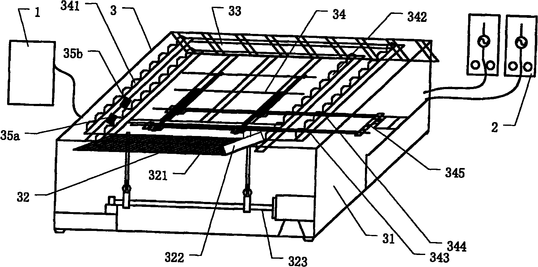 Luminous tube detection method and device thereof