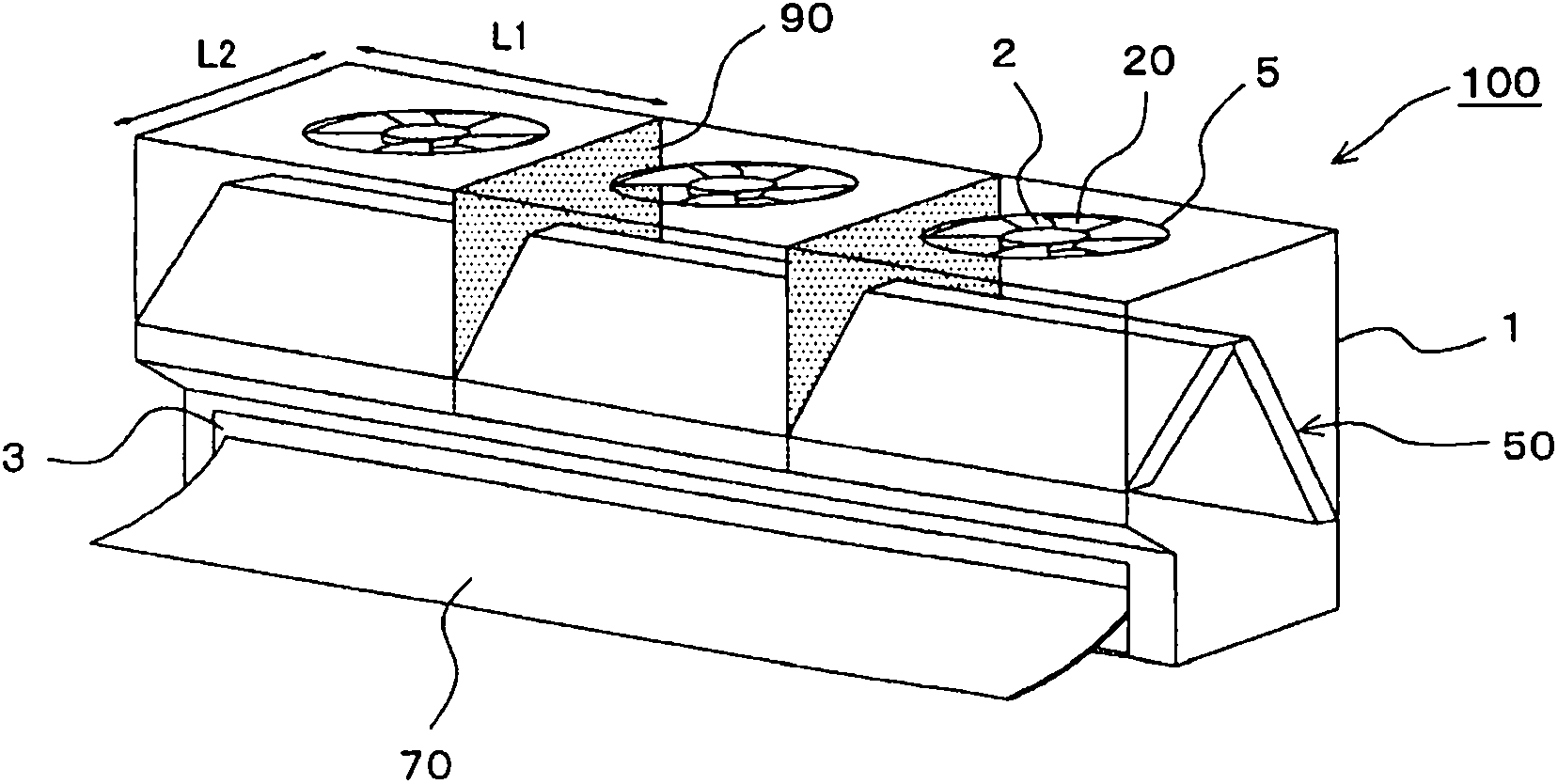 Indoor unit of air-conditioning apparatus and air-conditioning apparatus