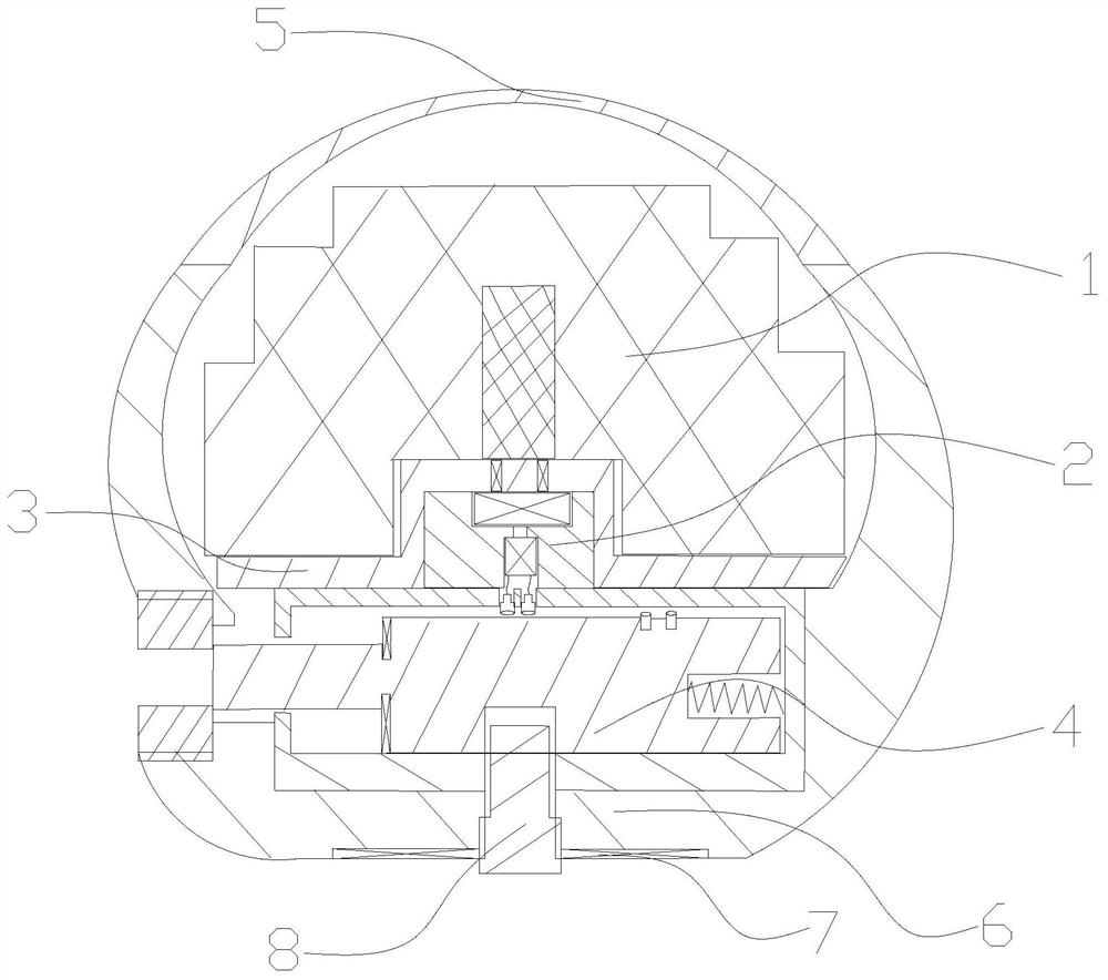 A Memory Alloy Constrained Delayed Air Explosion Fire Ball