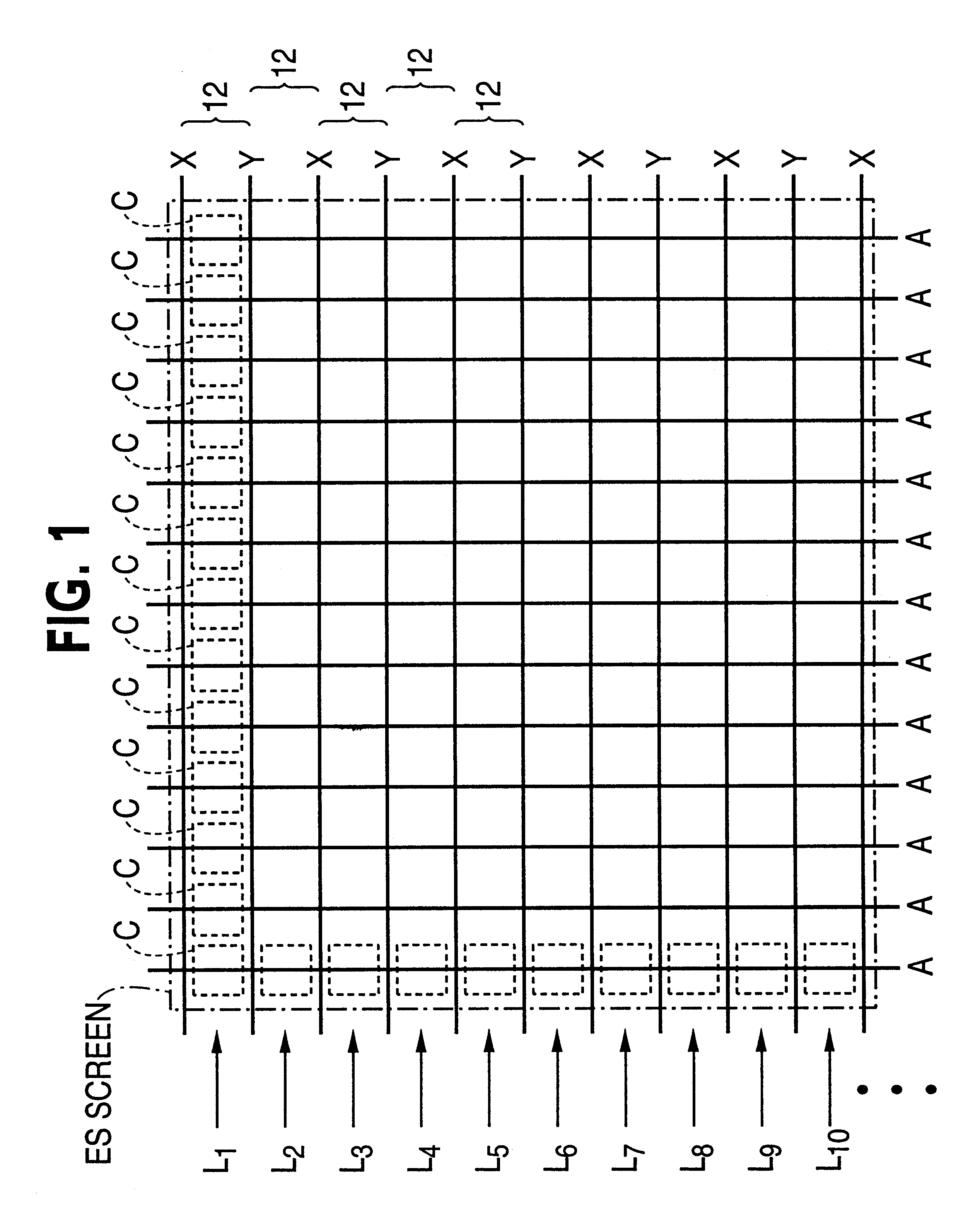 Plasma display panel with various electrode projection configurations