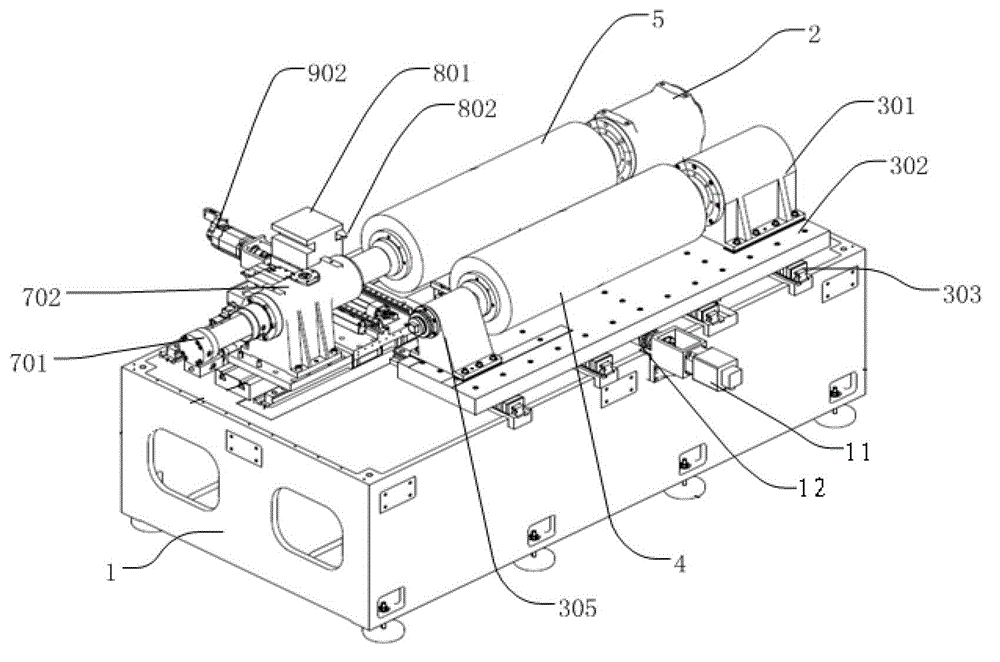 A turning-grinding compound profiling machine tool and its slotting method