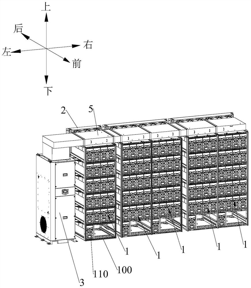 Heat dissipation system of energy storage device