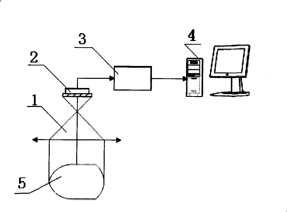 System and method for measuring leather area based on digital image method