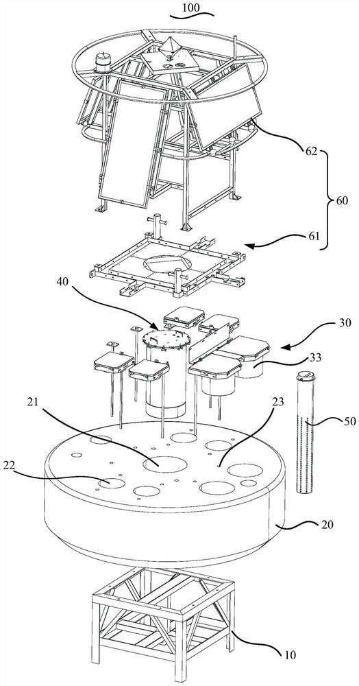 Ocean buoy online automatic sampling equipment