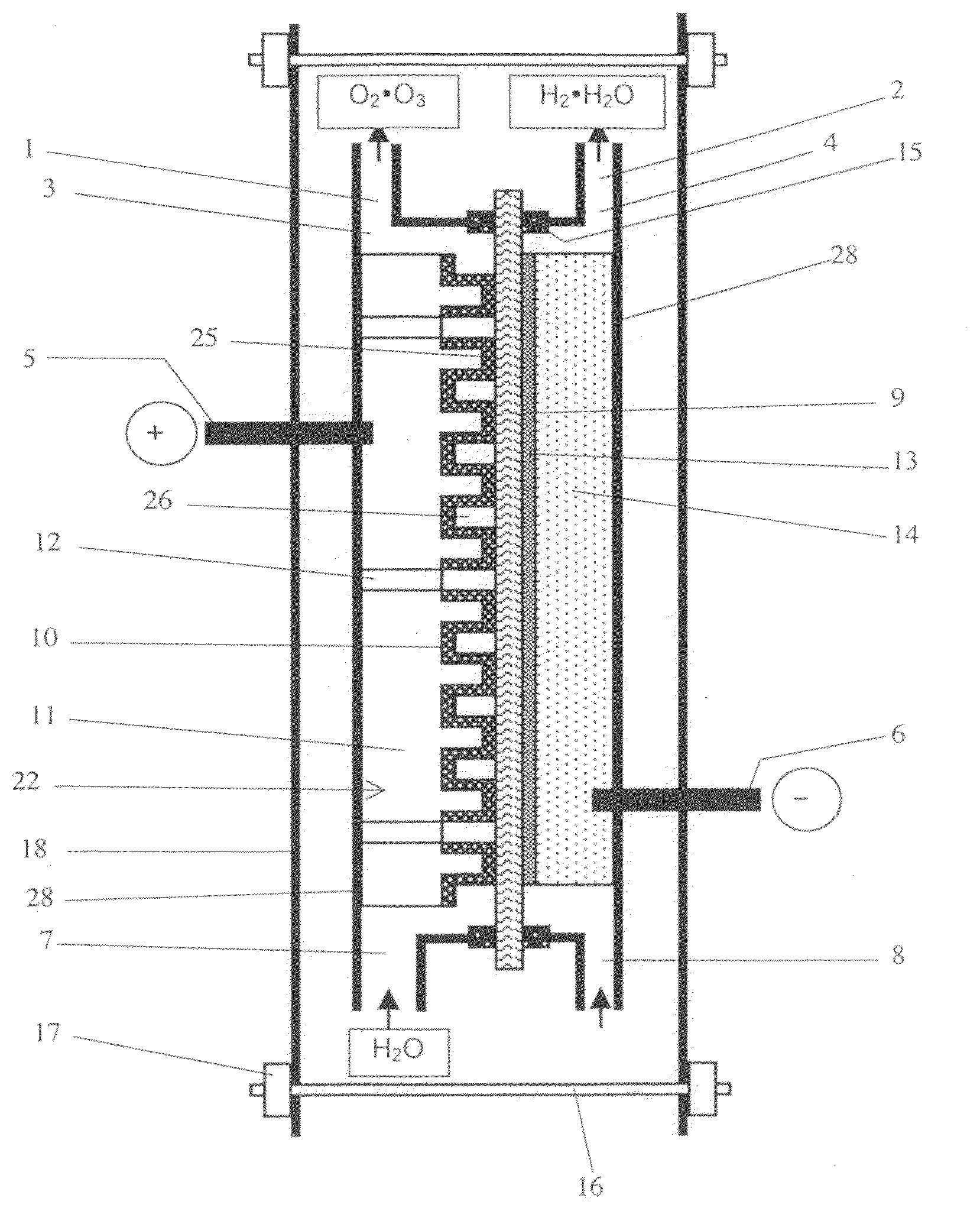 Conductive diamond electrode and ozone generator using the same